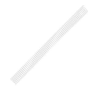 pack 50 espirales fellowes met. blanco 32mm