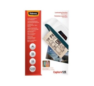 p.100 fundas plastif.adh fellowes a4 125m. 5328901