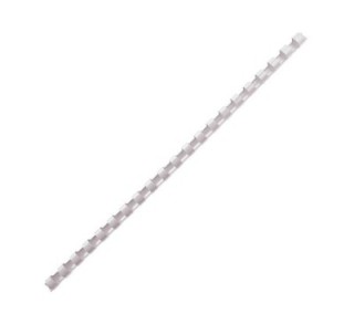 pack 100 canutillos fellowes plast. 10mm blanco