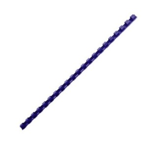 pack 100 canutillos fellowes plast. 12mm azul