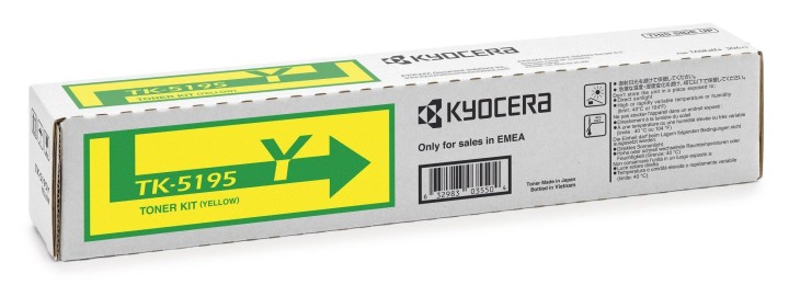 toner original kyocera tk 5195y amari 7000k