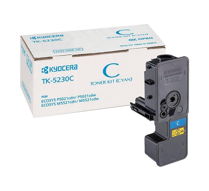 toner kyocera original tk 5230c cyan 2200k