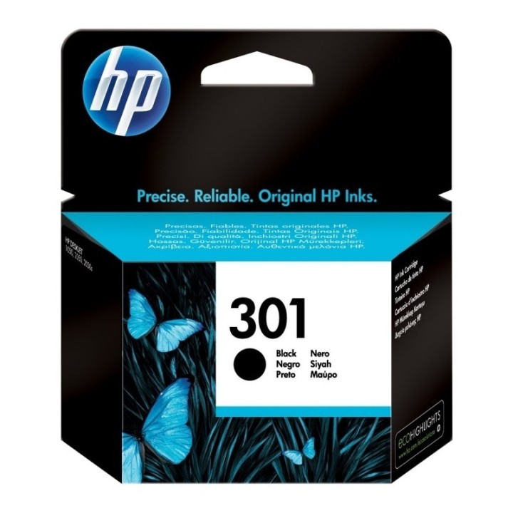 hp cartucho 301 negro