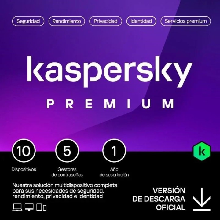 kaspersky premium 10l/1a esd