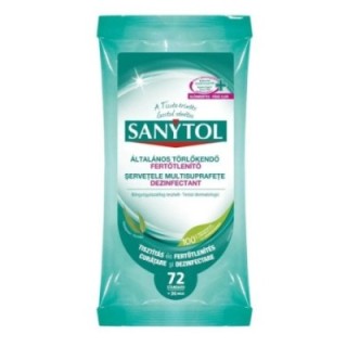 paq. 72 toallitas desinf. sanytol multiusos