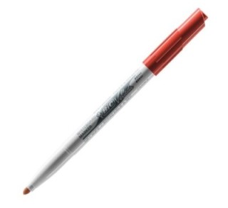 rotulador piz blanca bic velleda 1741 rojo