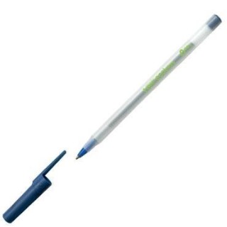 boligrafo bic ecolutions round stic azul