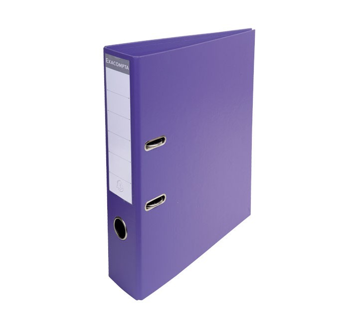 archiv. pal. exacompta pvc a4 70mm violeta 53757e
