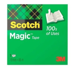cinta adhesiva scotch magic 810 19mmx66m 810/1966