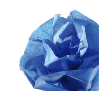 r. papel seda canson 0.5x5m azul ultra. 200992665