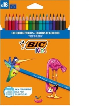 est. 18 lapiz color bic tropicolors 9375173