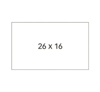 pack 6 rollos apli etiq 26x16mm remov rect