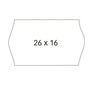 pack 6 rollos apli etiq 26x16mm perm sinusoidal