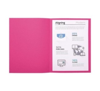 c.100 subcarp. exacompta forever 220gr fucsia