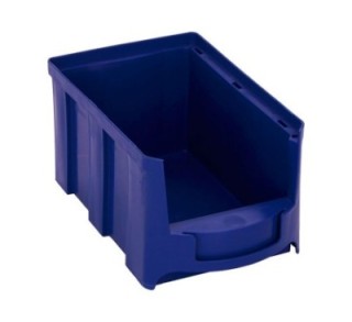 bandeja viso pp. apilable 163x100x82 mm.1 l. azul