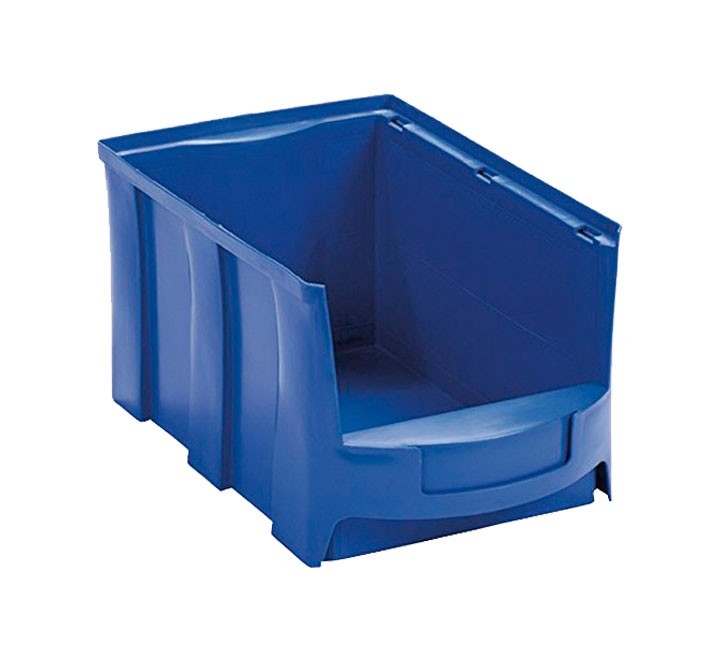 bandeja viso pp. apilable 332x211x174 mm. 10l azul