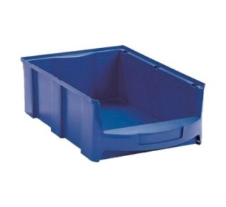 bandeja viso pp. apilable 419x260x165 mm. 14l azul