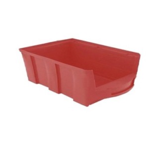 bandeja viso pp. apilable 233x154x125 mm. 4l rojo