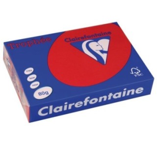 paq. 500h pap. trophee clf intenso a4 80g grosella