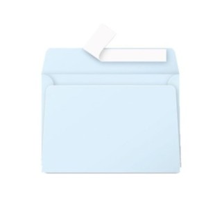 paq 20 sobres clairefontaine 114x162 azul