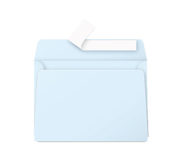 paq 20 sobres clairefontaine 114x162 azul