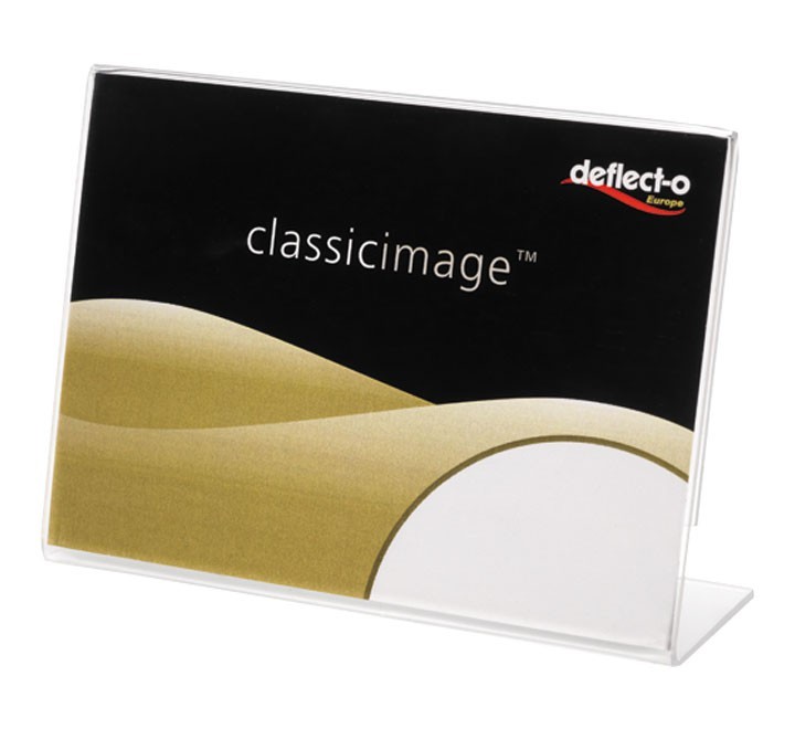 expositor deflecto en l a8 horizontal 480201
