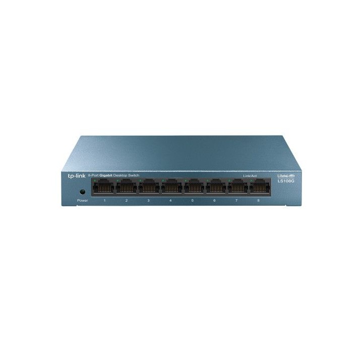 tp-link ls108g no administrado gigabit ethernet (10/100/1000) azul