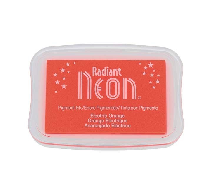 almohad. tinta sello innspiro 50gr neon naran pack  3 unidades