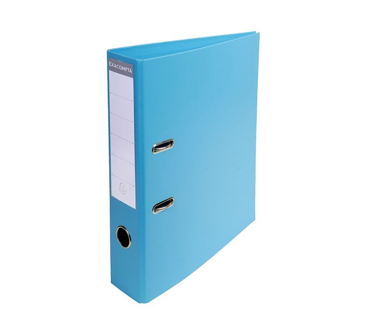 archivador palanca exacompta pvc a4 70mm azul cl