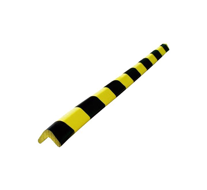 proteccion esquinas viso 750x30x30 mm. negr/amar.