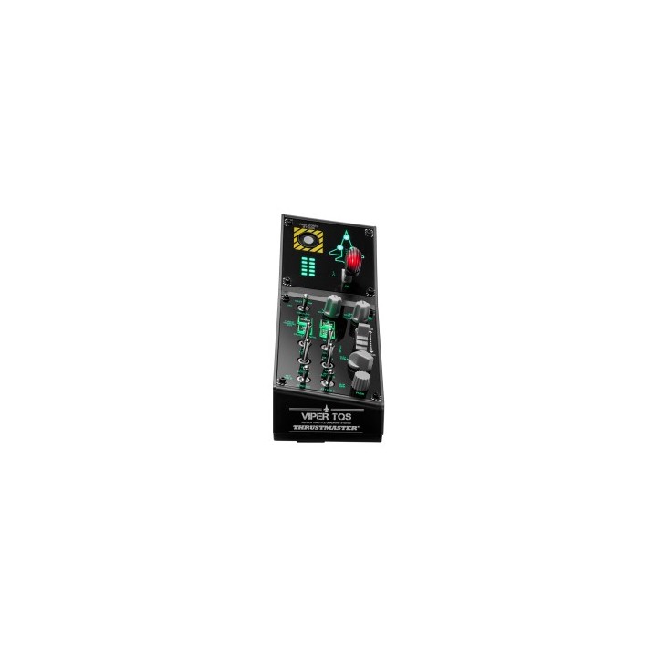 thrustmaster thrustmaster viper panel negro usb joystick/palanca de control lateral + cuadrante de a