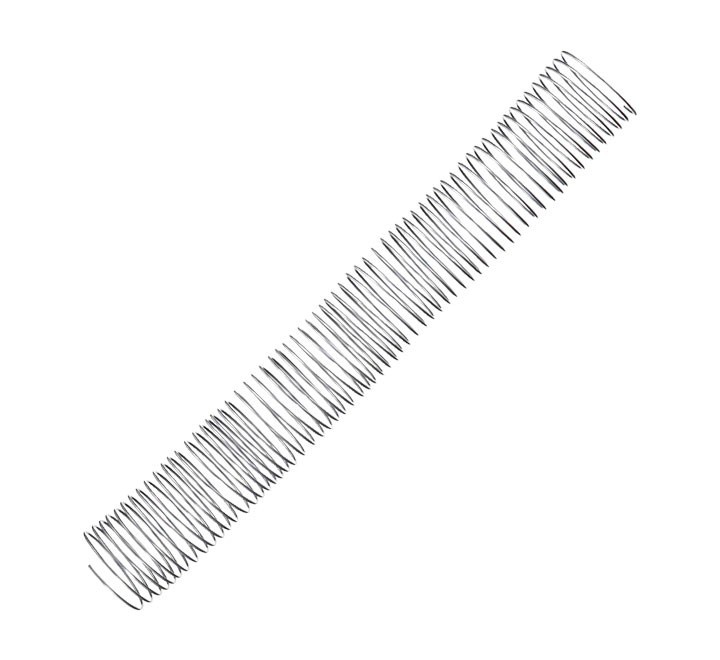 pack 25 espirales fellowes met. plata 44mm