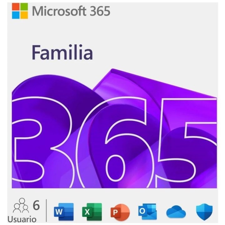 microsoft 365 familia 1 a?o esd