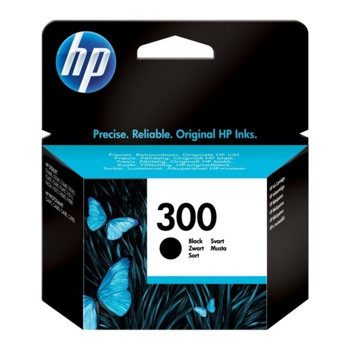 hp cartucho 300  negro