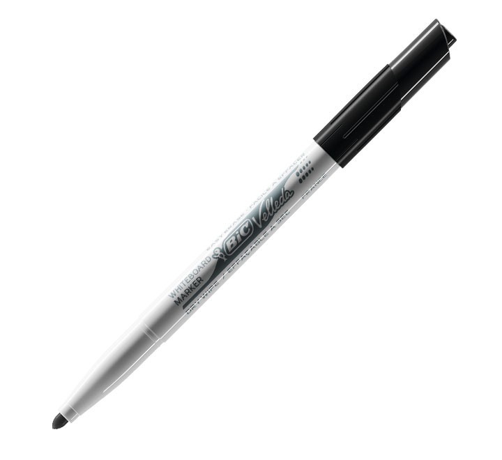 rotulador piz blanca bic velleda 1741 negro