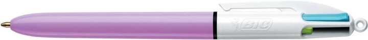 boligrafo bic 4 colores fun lila 503815