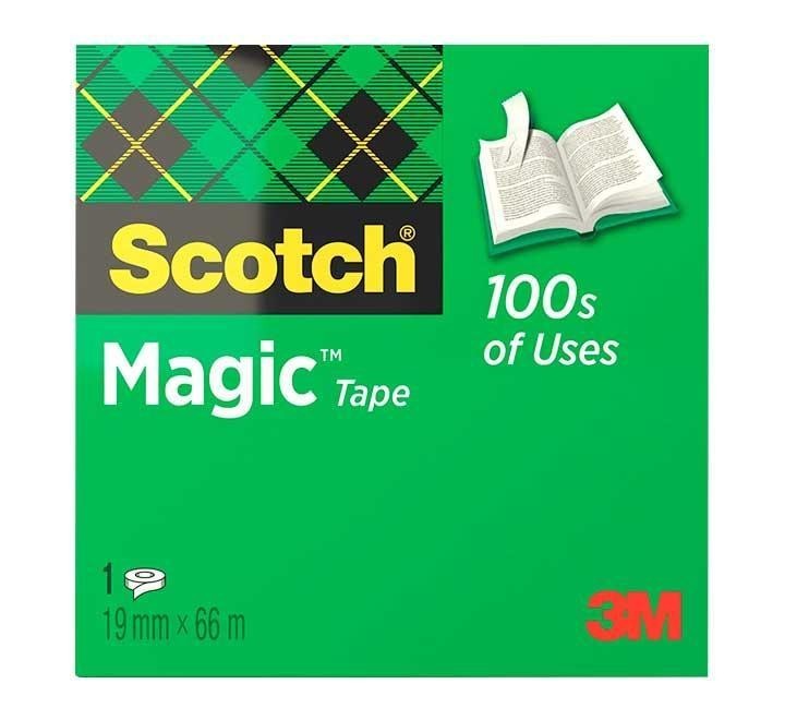cinta adhesiva scotch magic 810 19mmx66m 810/1966