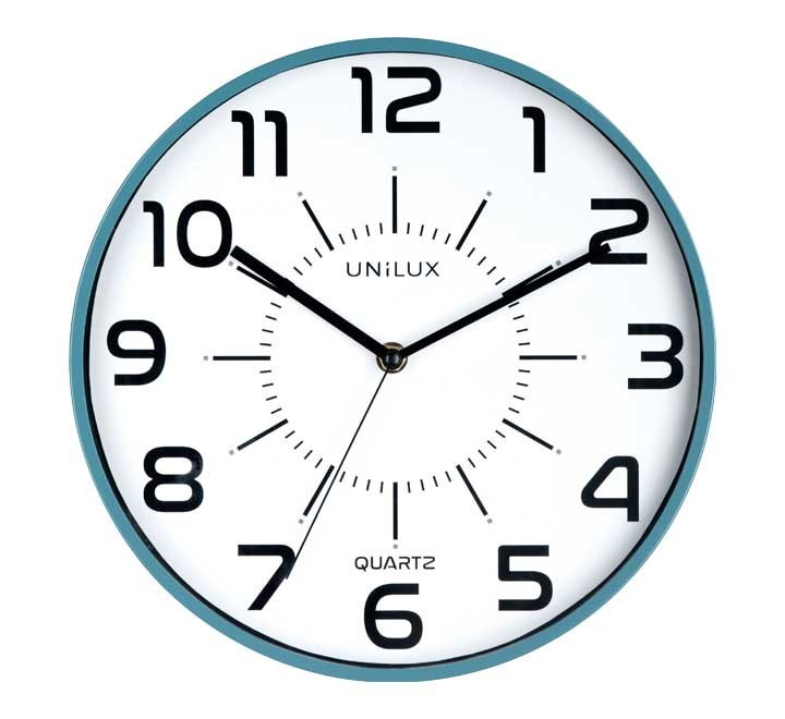 reloj pared unilux pop azul 400094560