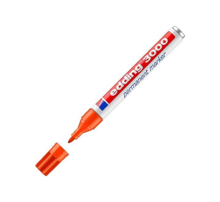 marcad. perm edding 3000 1.5 3mm naranja