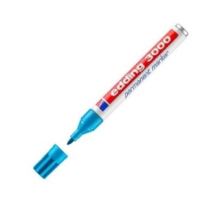 marcad. perm edding 3000 1.5 3mm azul cl
