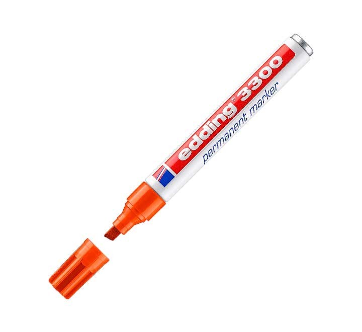 marcad. perm edding 3300 1 5mm naranja 3300 06