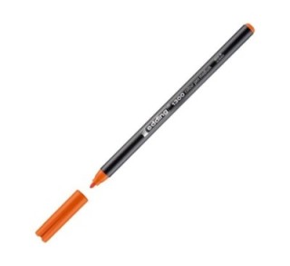 rotulador edding 1300 06 pta. redonda 2mm naranja