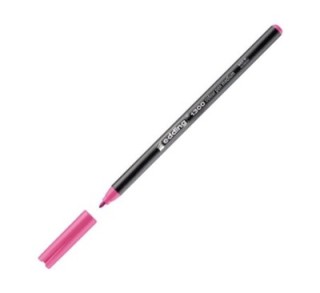 rotulador edding 1300 09 pta. redonda 2mm rosa