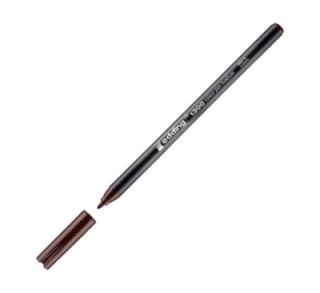 rotulador edding 1300 18 pta.redond 2mm marron osc