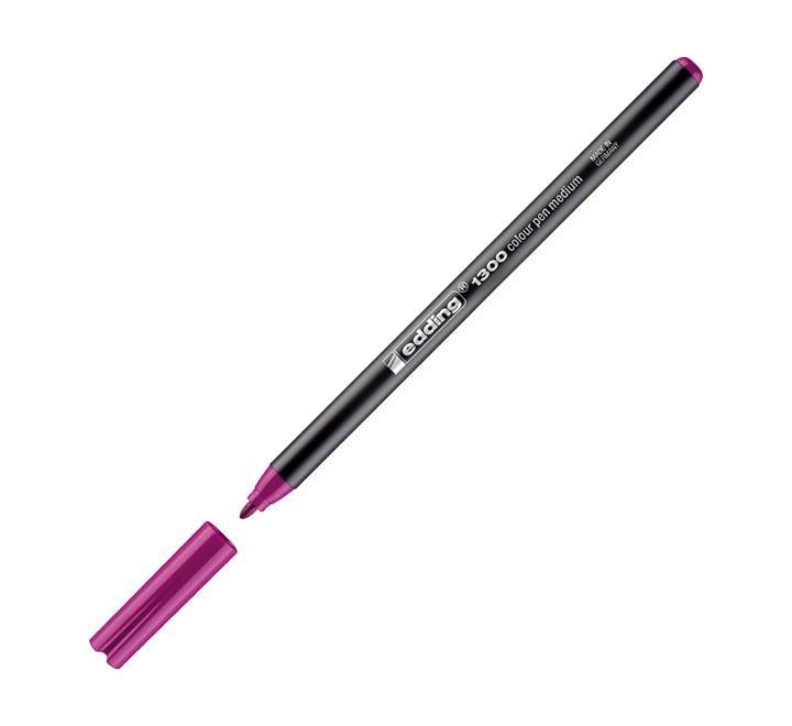 rotulador edding 1300 20 pta.redonda 2mm magenta