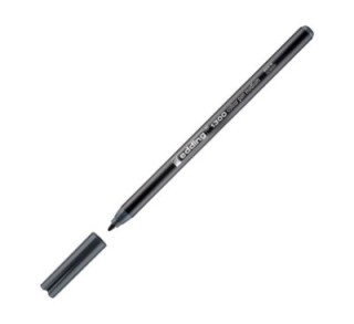 rotulador edding 1300 21 pta.redonda 2mm gris osc.
