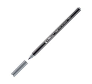 rotulador edding 1300 26 pta.redonda 2mm gr plata