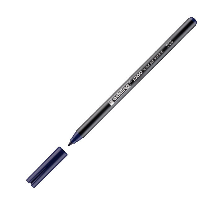 rotulador edding 1300 29 pta.redonda 2mm az prusia