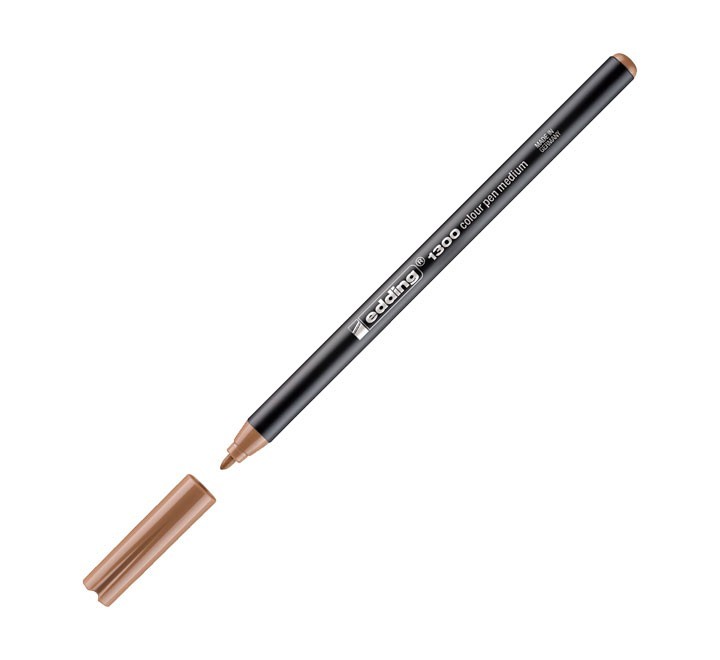 rotulador edding 1300 30 pta.redonda 2mm rosa palo