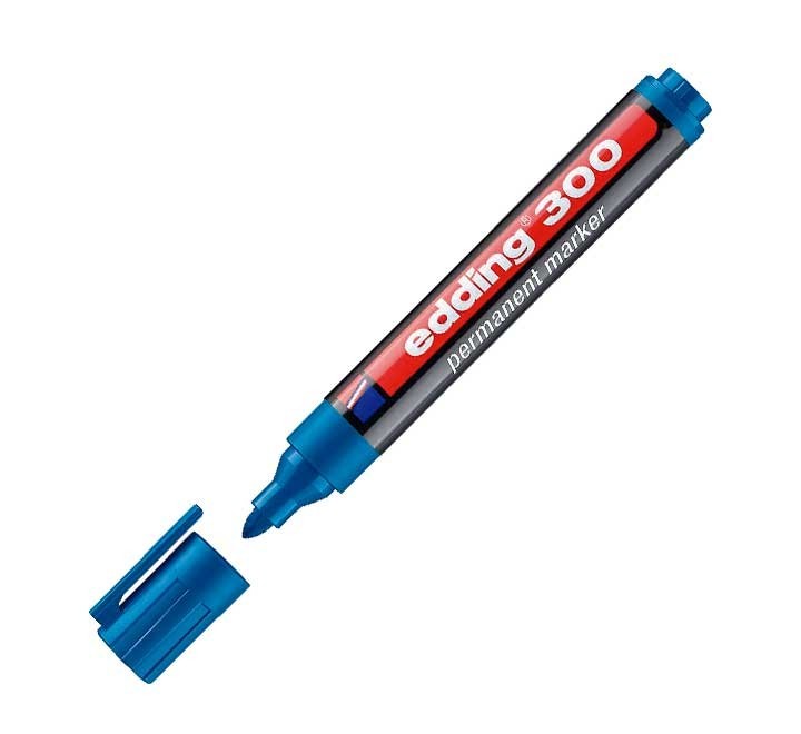 marcad. perm edding 300 1.5 3mm azul cl 300 10